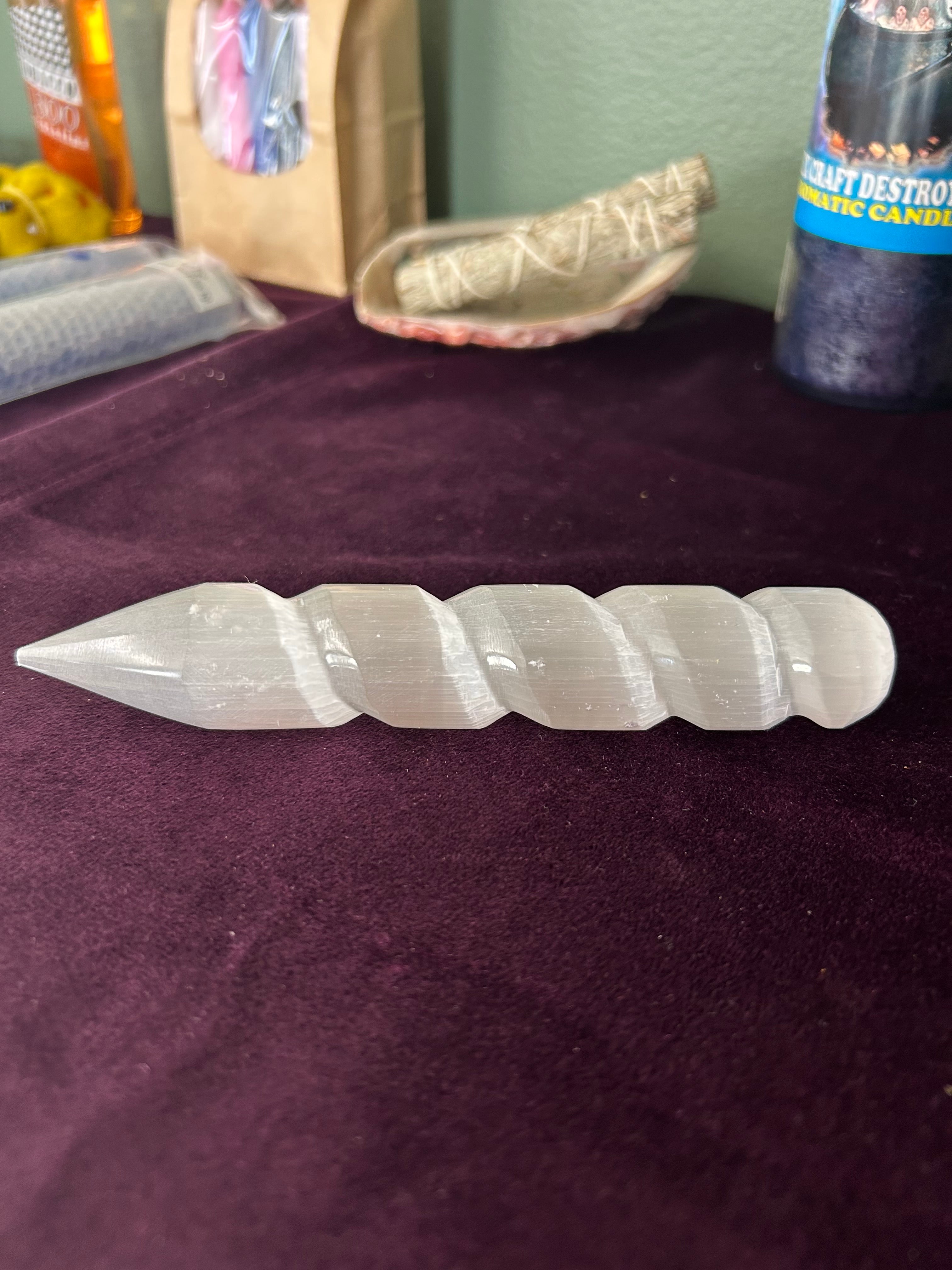 Selenite Swirl