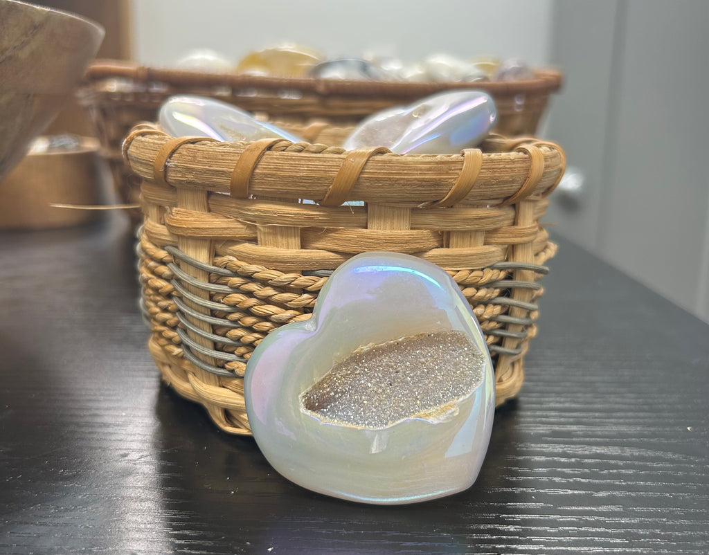 Druzy Heart
