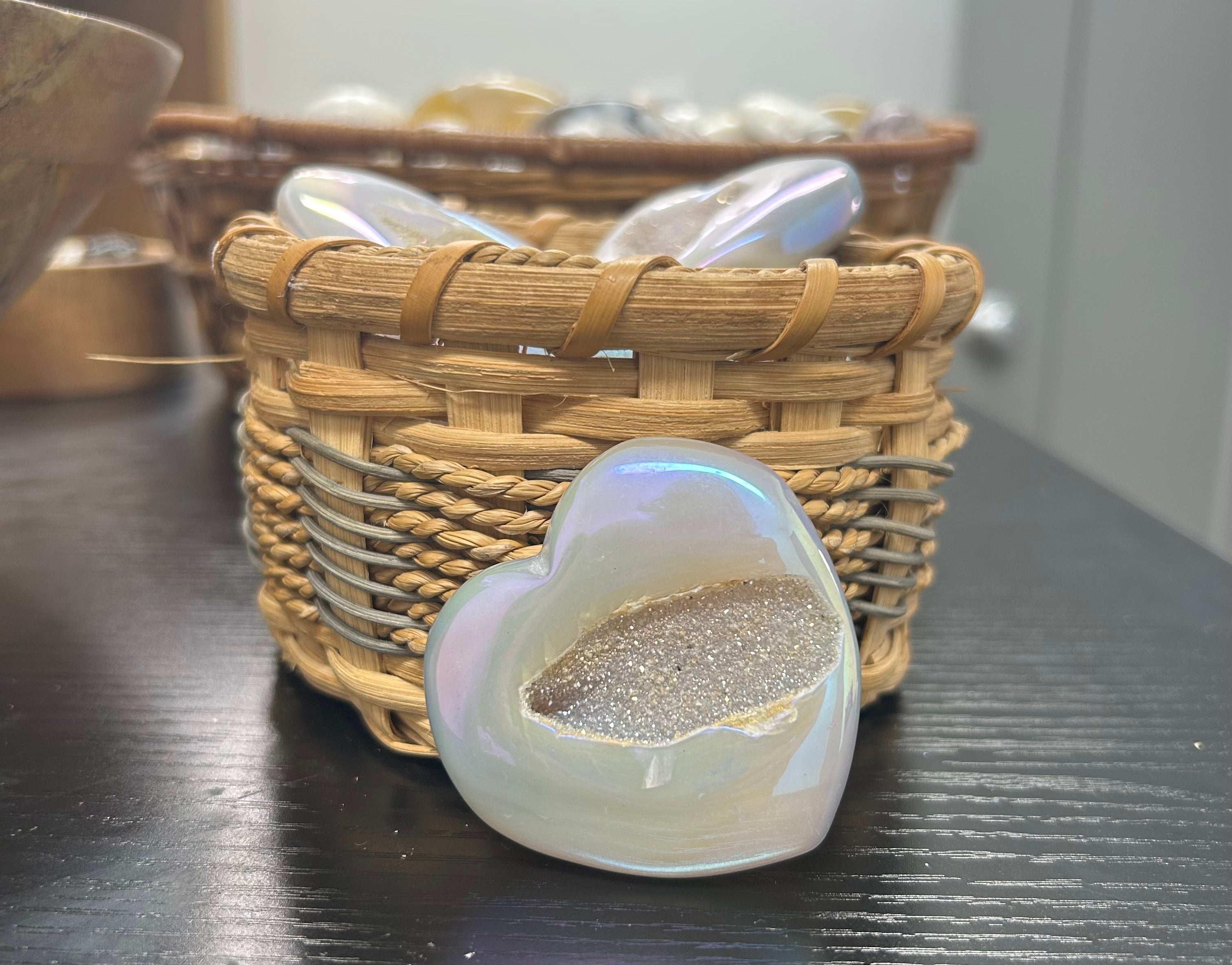 Druzy Heart