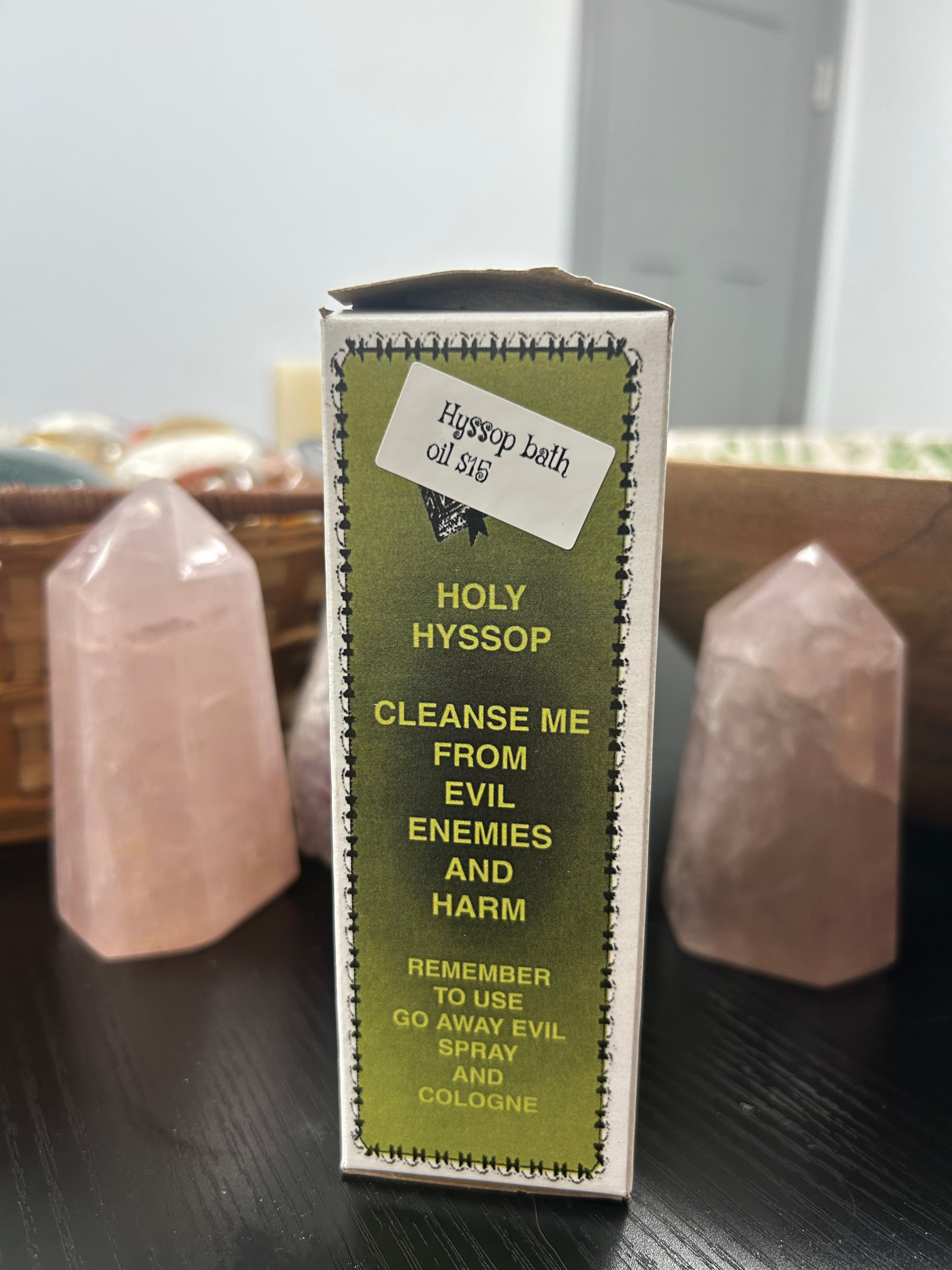 7 Holy Hyssop Bath Oil