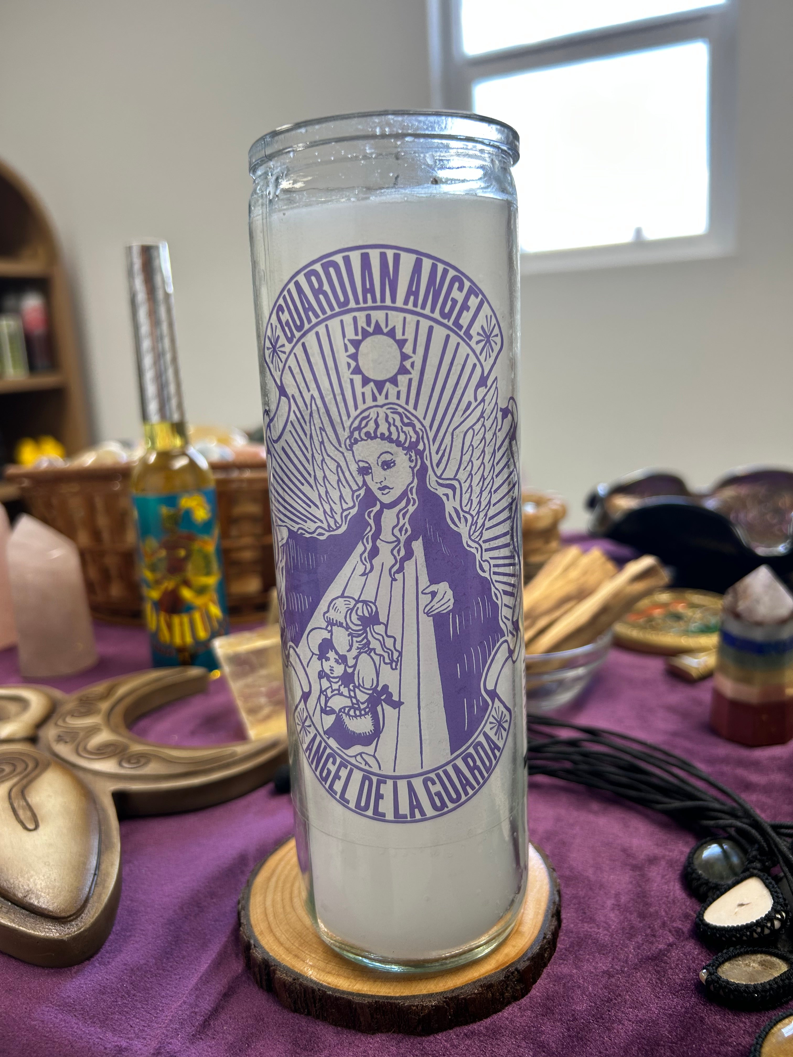 Guardian Angel 7 Day Novena Candle